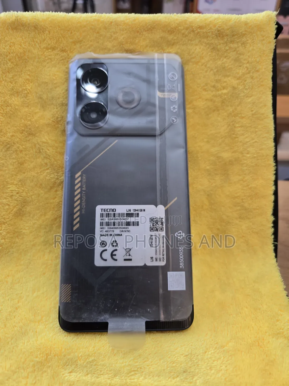 New Tecno Pova 6 Neo 128 GB Black