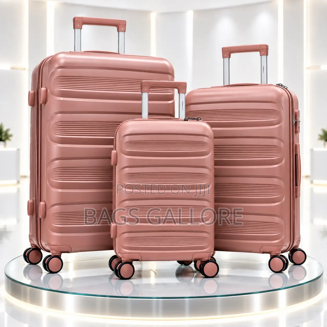 Blue Black Luggage Good Vibe
