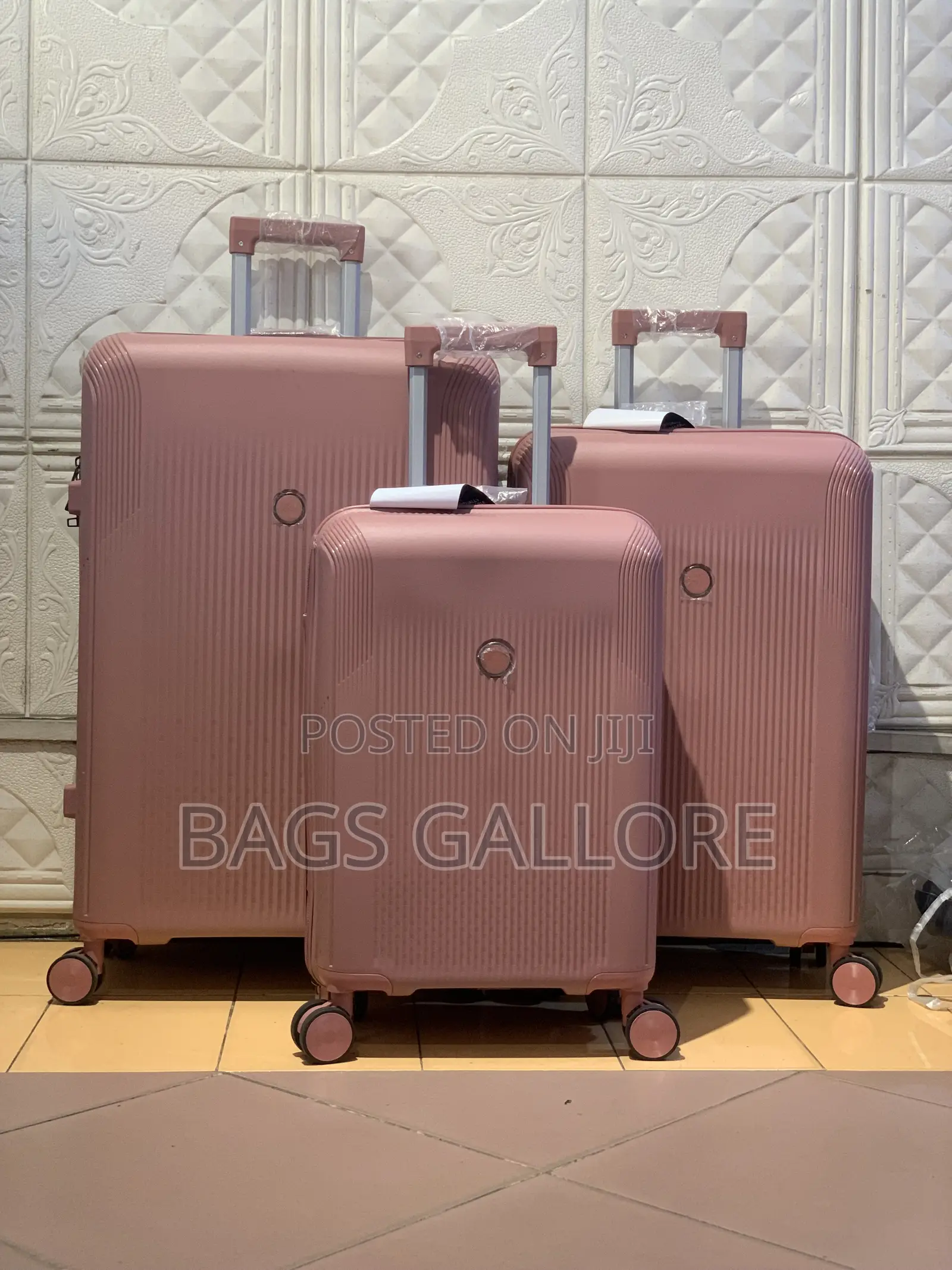 Peach Vibe Luggage