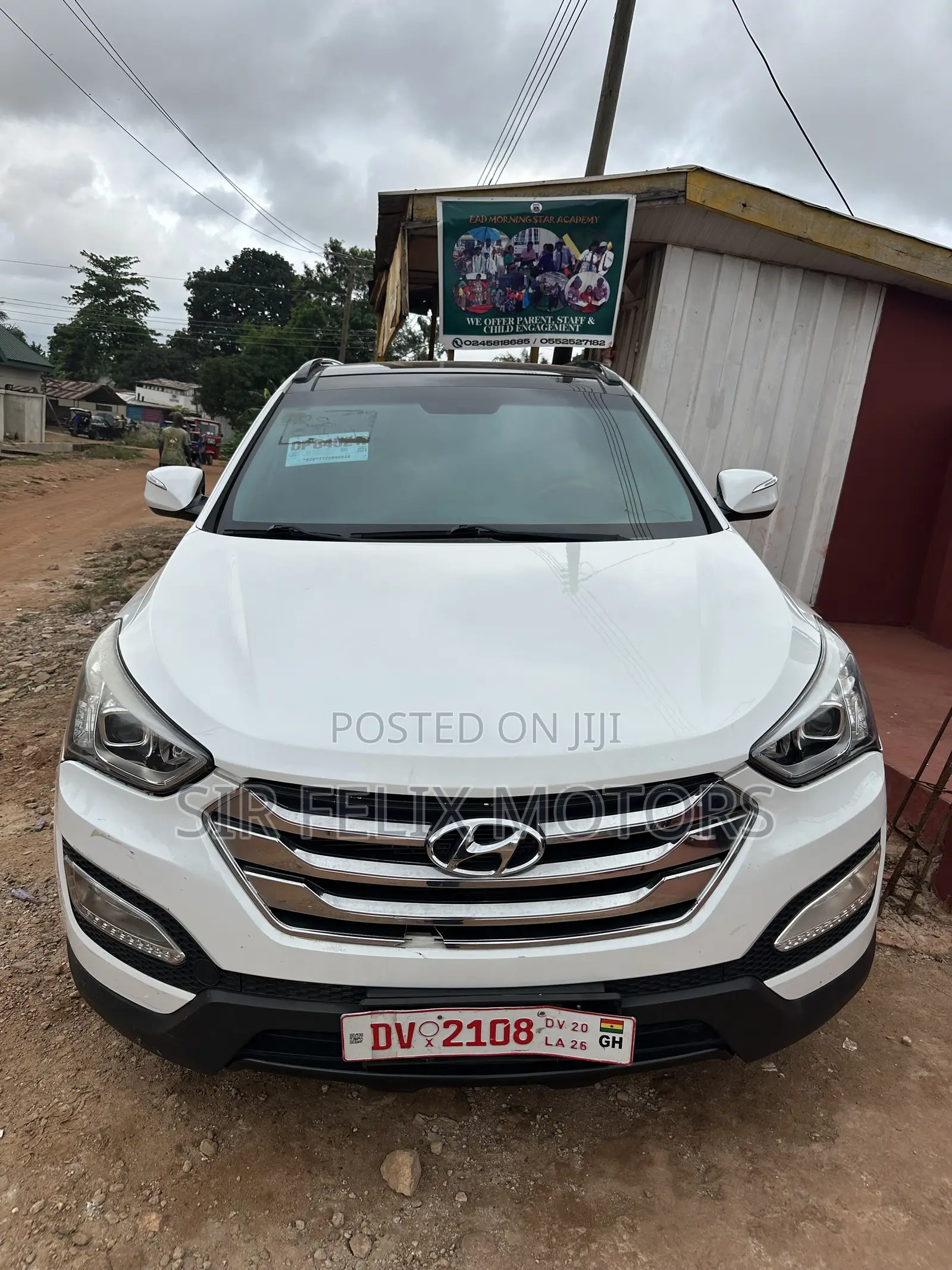 Hyundai Santa Fe Limited AWD 2016 White