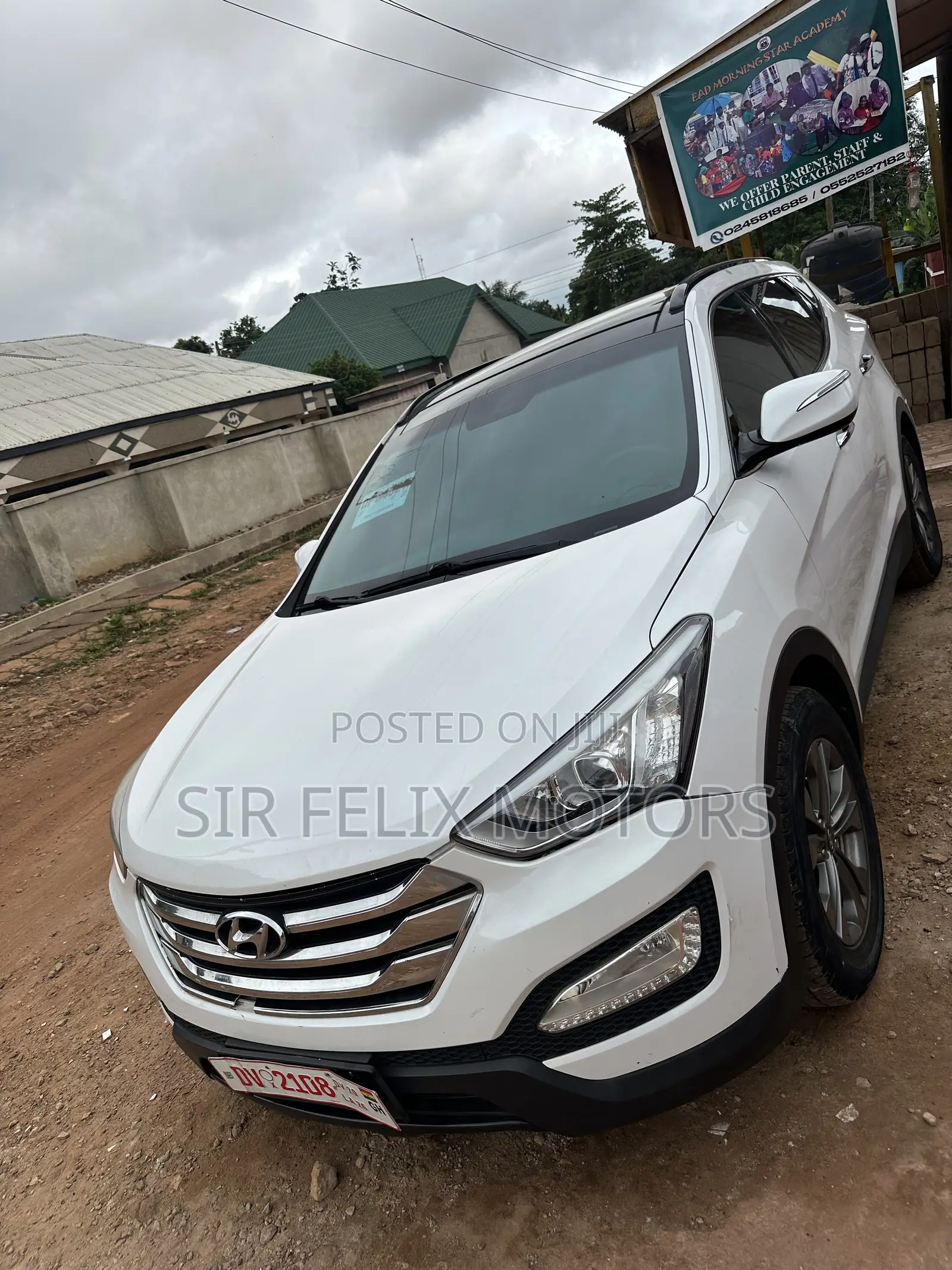 Hyundai Santa Fe Limited AWD 2016 White