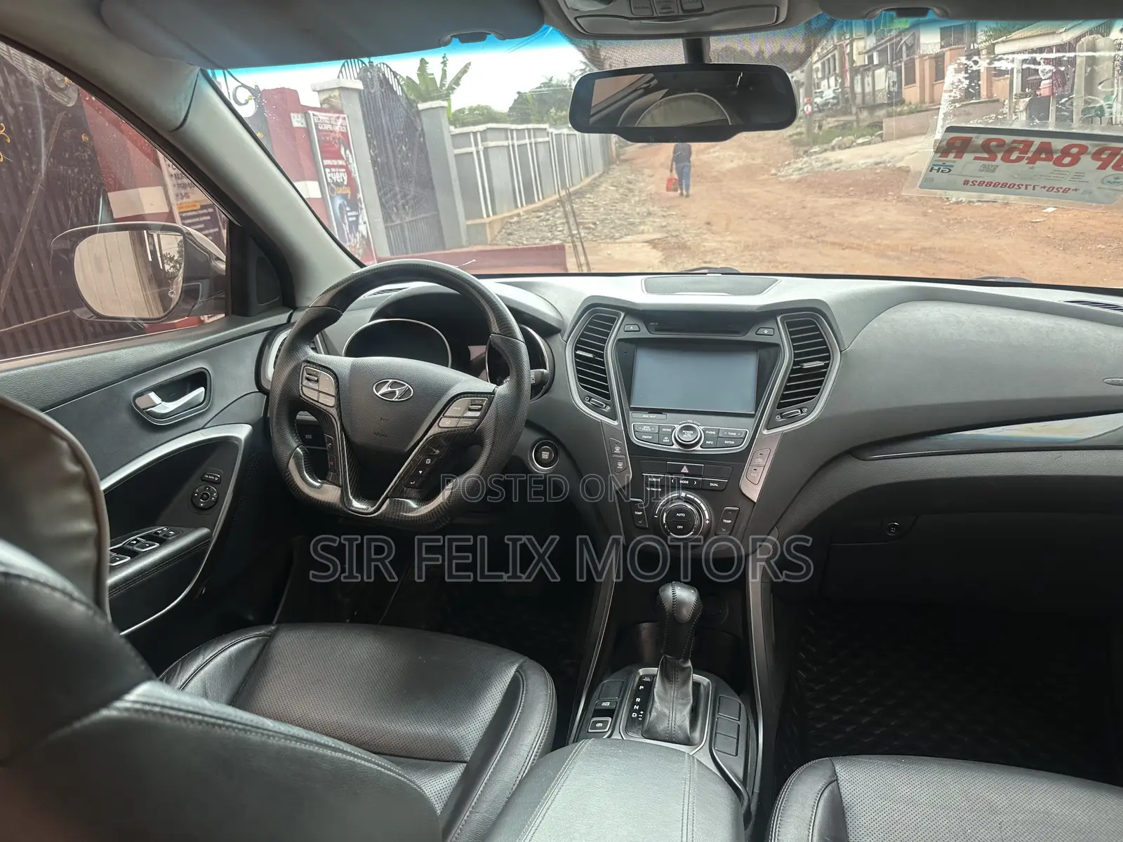 Hyundai Santa Fe Limited AWD 2016 White