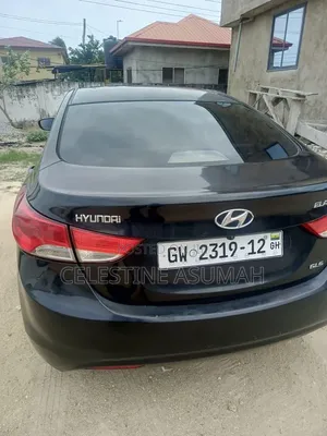 Hyundai Elantra GLS 2012 Black