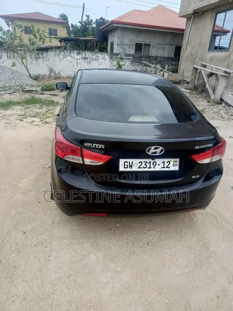Hyundai Elantra GLS 2012 Black