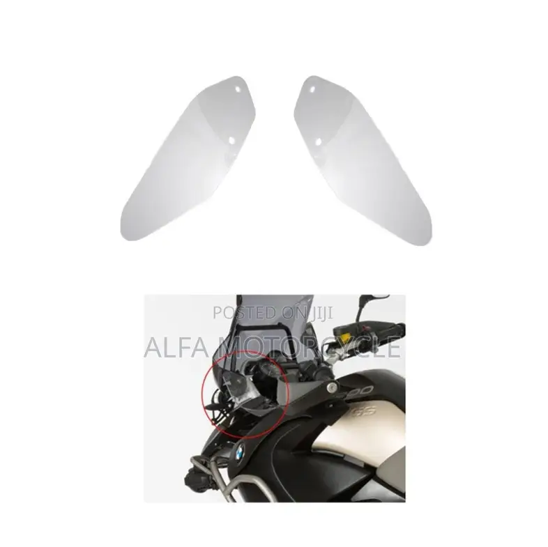 BMW R1200GS / R1250GS Adventure Side Spoiler Wind Deflectors – Black