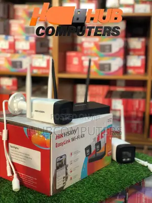 Hikvision (Nks424w0h) Two Bullet Wifi NVS Kit