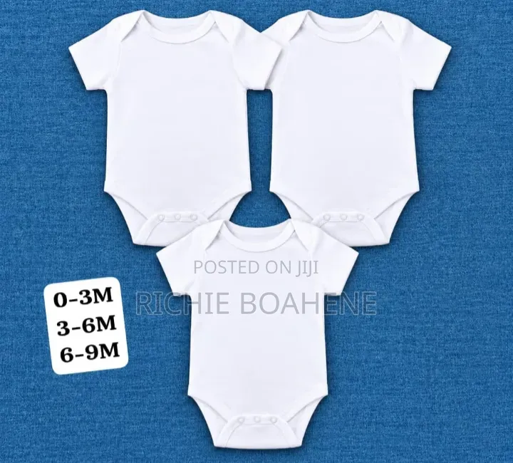 Baby 3 Short Sleeves Sleepsuit