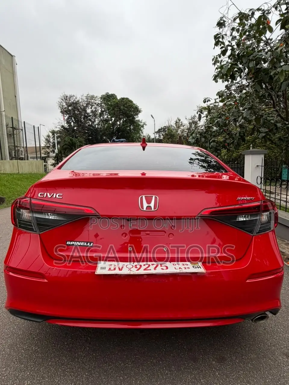 Honda Civic 2022 Red