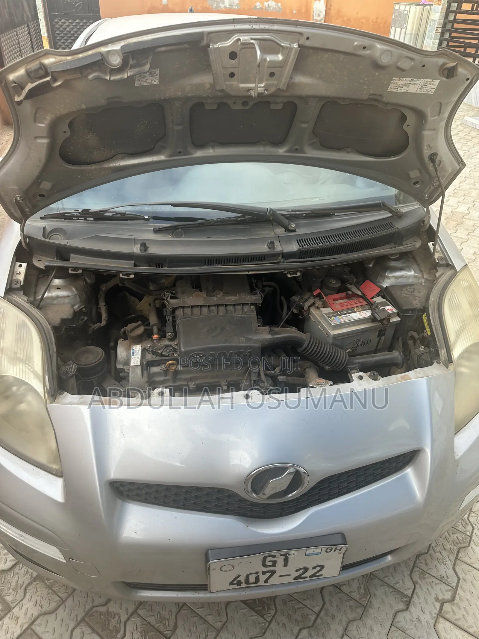 Toyota Vitz 1.3 AWD 5dr 2009 Silver