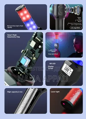 Portable Digital Baton Alcohol Tester (Breathalyzer)
