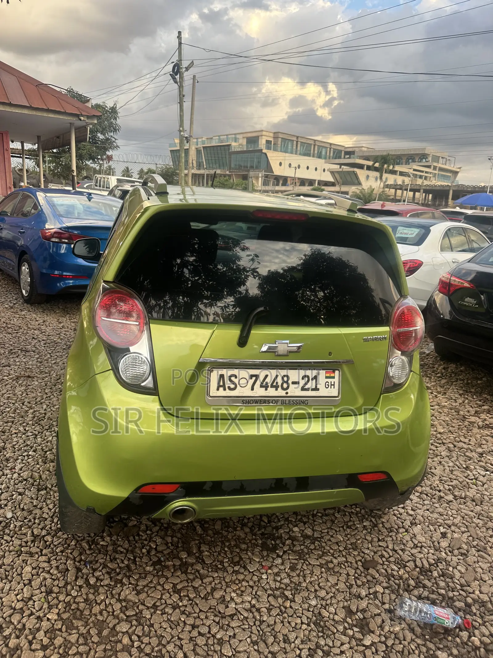 Chevrolet Spark LT 2012 Green