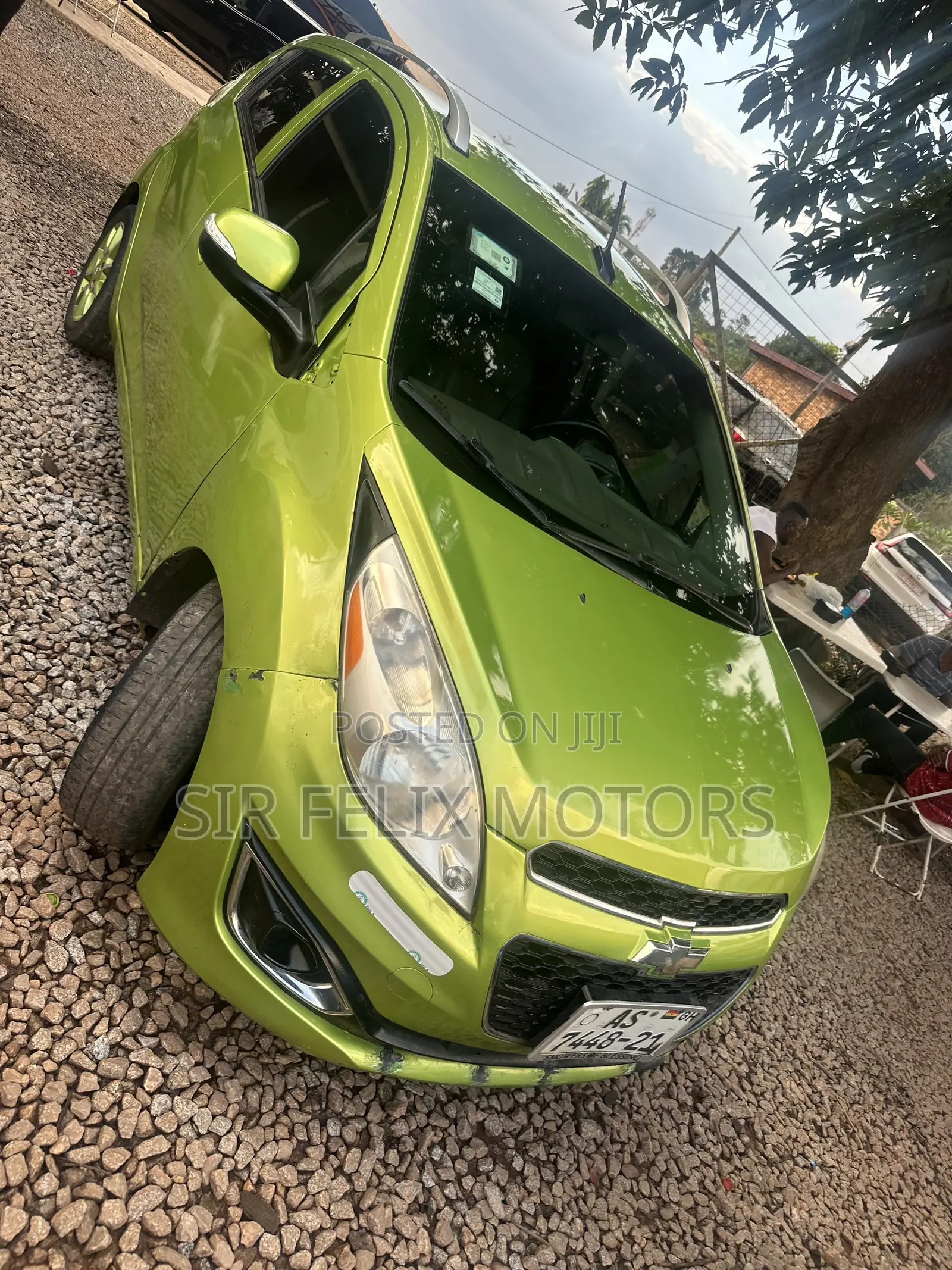 Chevrolet Spark LT 2012 Green