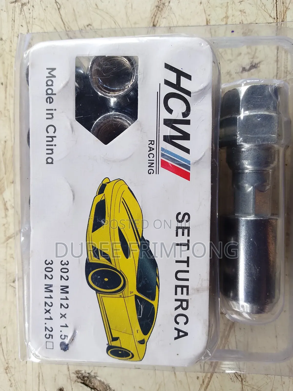 12 Allen Key for Special or Sports Alloy Rim