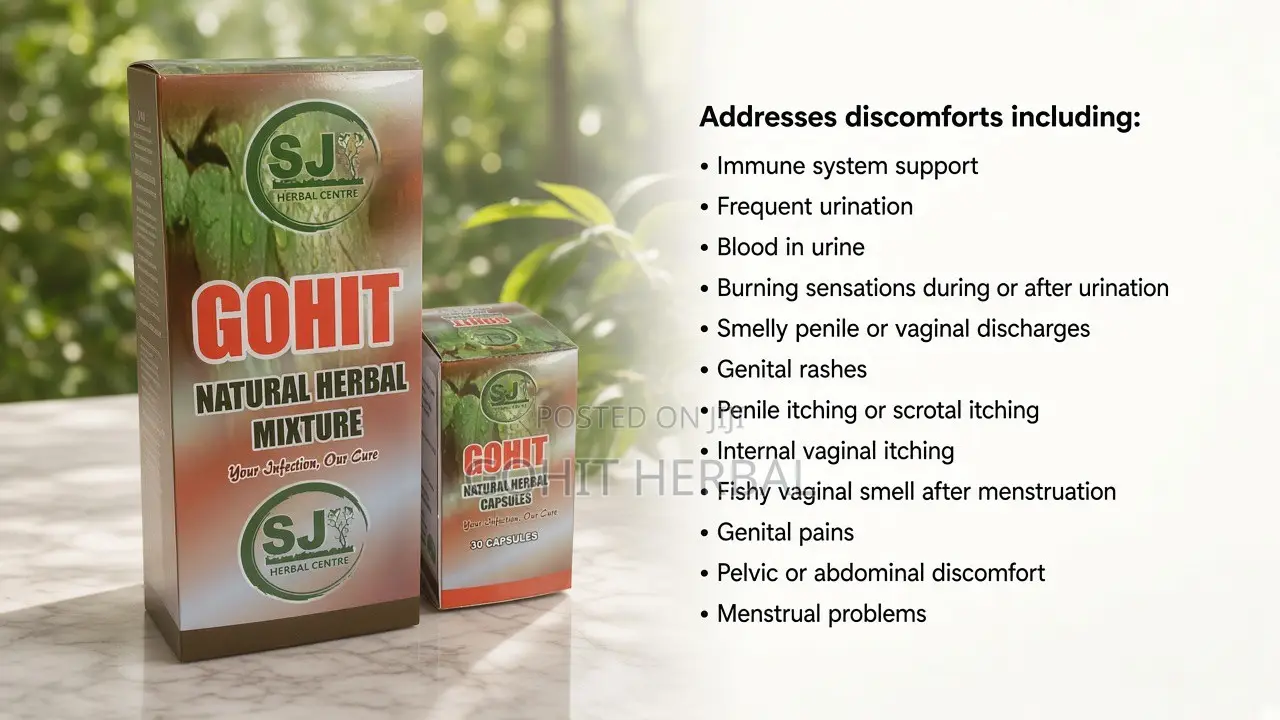 Gohit Natural Herbal Mixture and Capsules