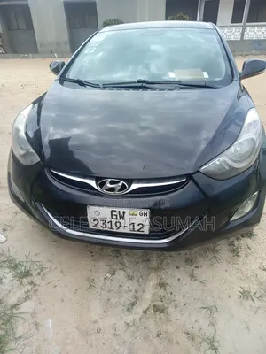 Hyundai Elantra GLS 2012 Black
