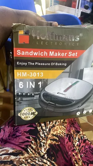 Hoffman's 6in1 Sandwich Maker Set