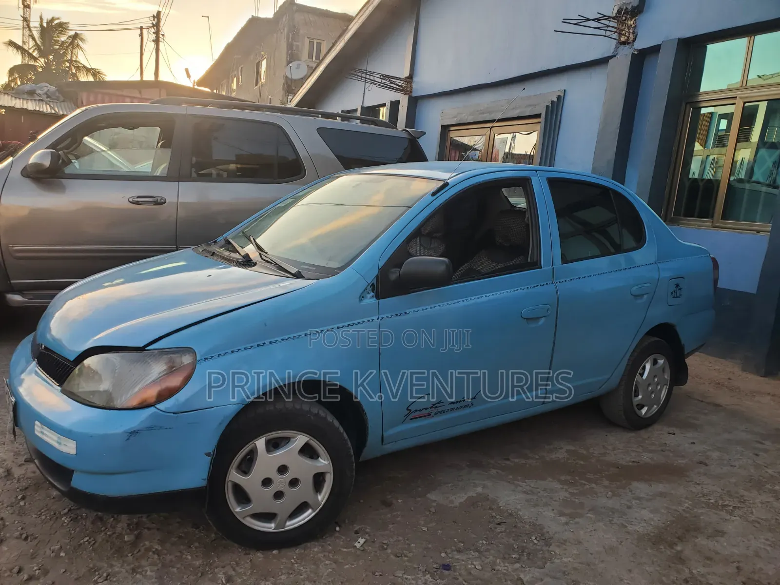 Toyota Echo Sedan 2005 Blue