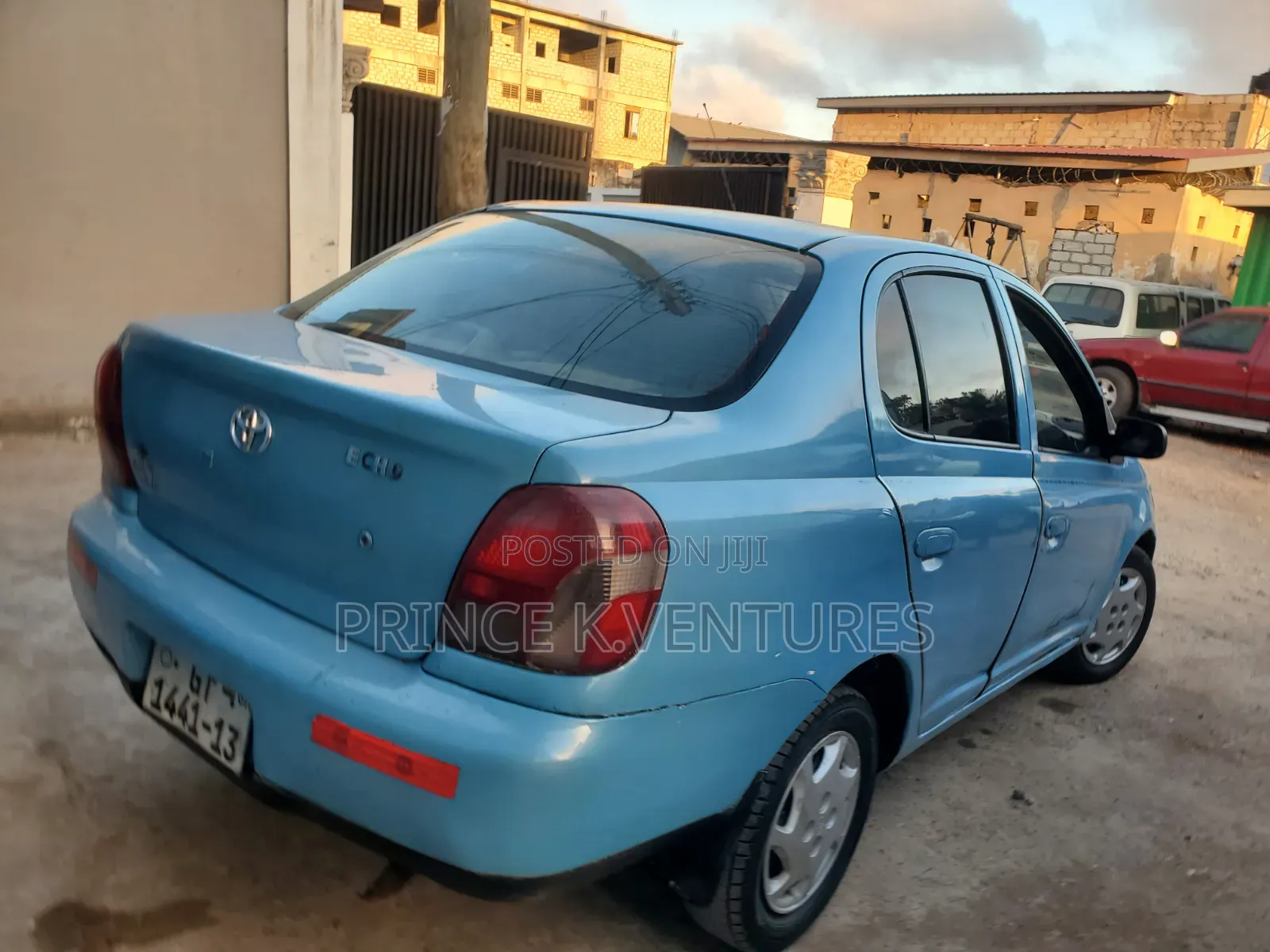 Toyota Echo Sedan 2005 Blue