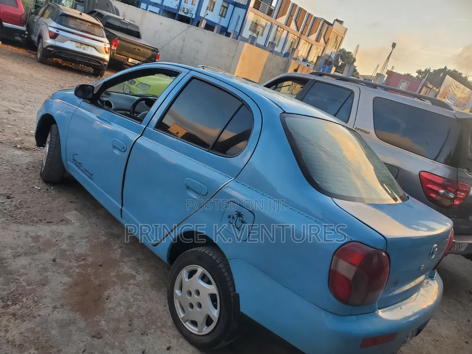 Toyota Echo Sedan 2005 Blue