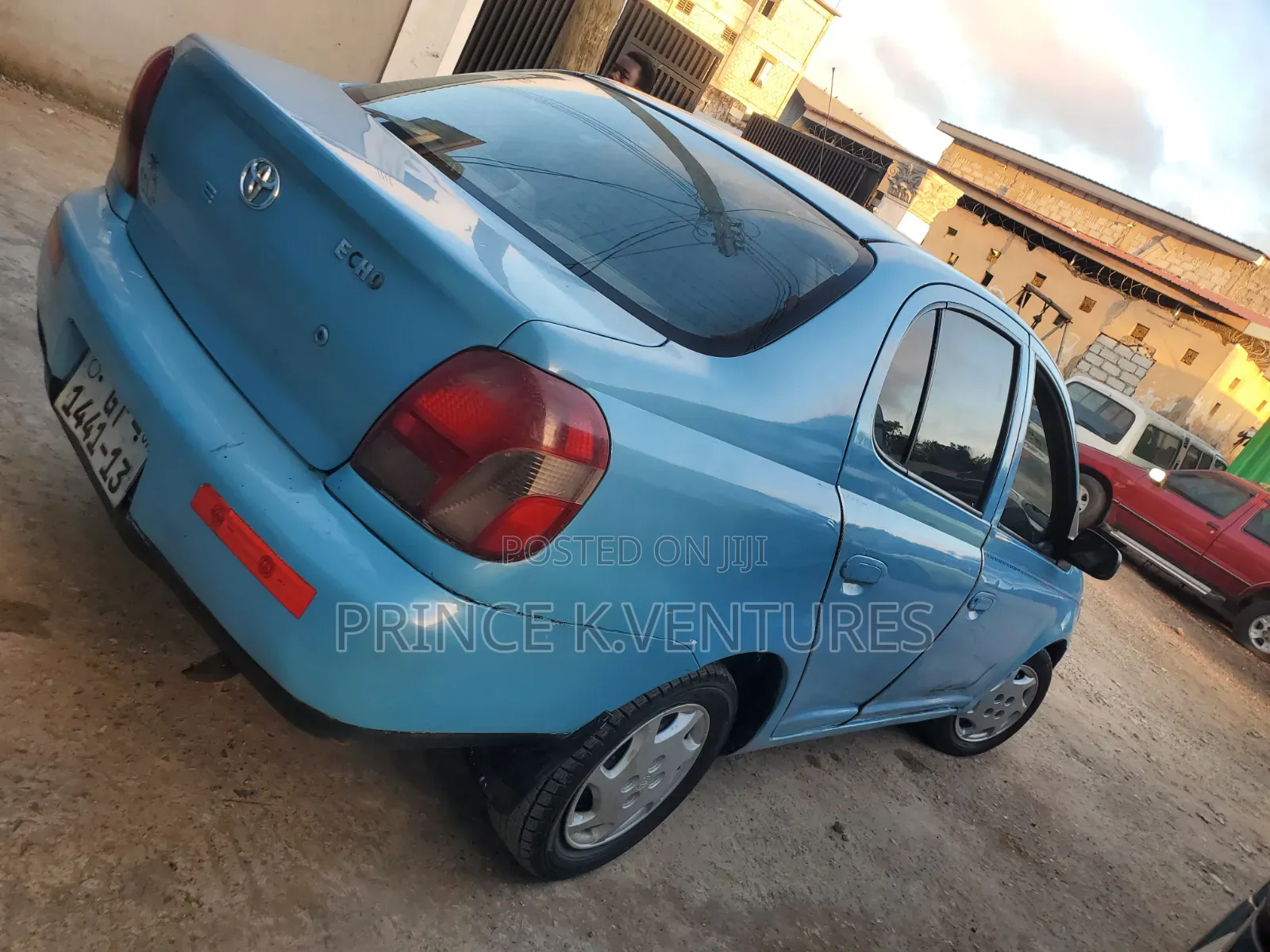 Toyota Echo Sedan 2005 Blue