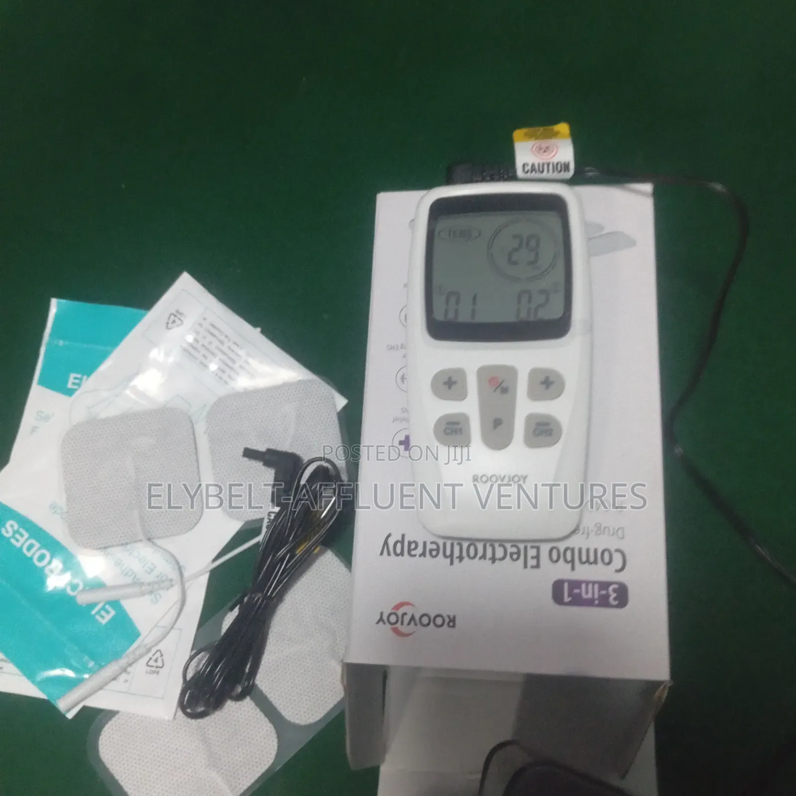 Tens Machine 3-in-1 Combo Electrotherapy