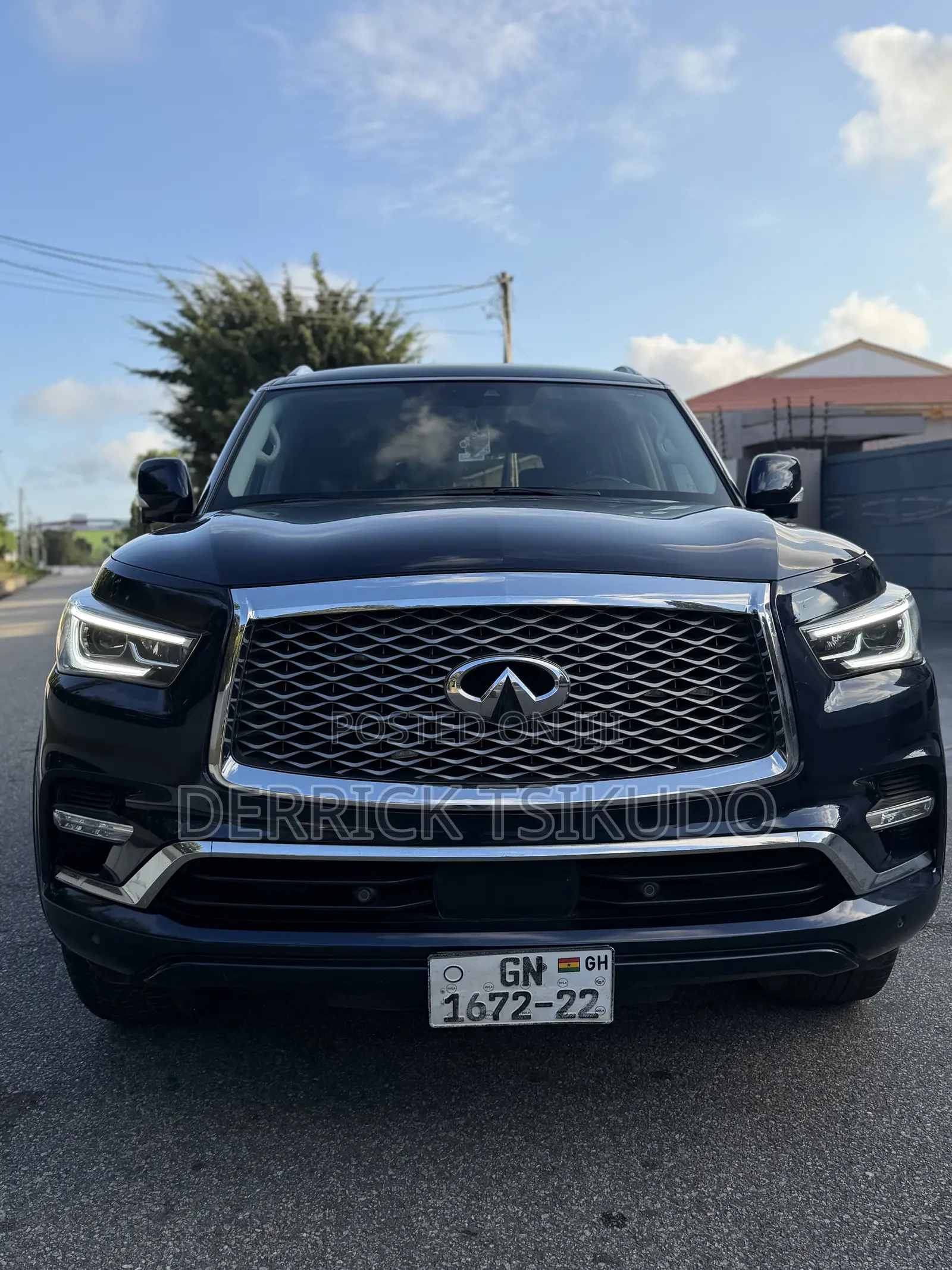 Infiniti QX80 Luxe 2021 Blue