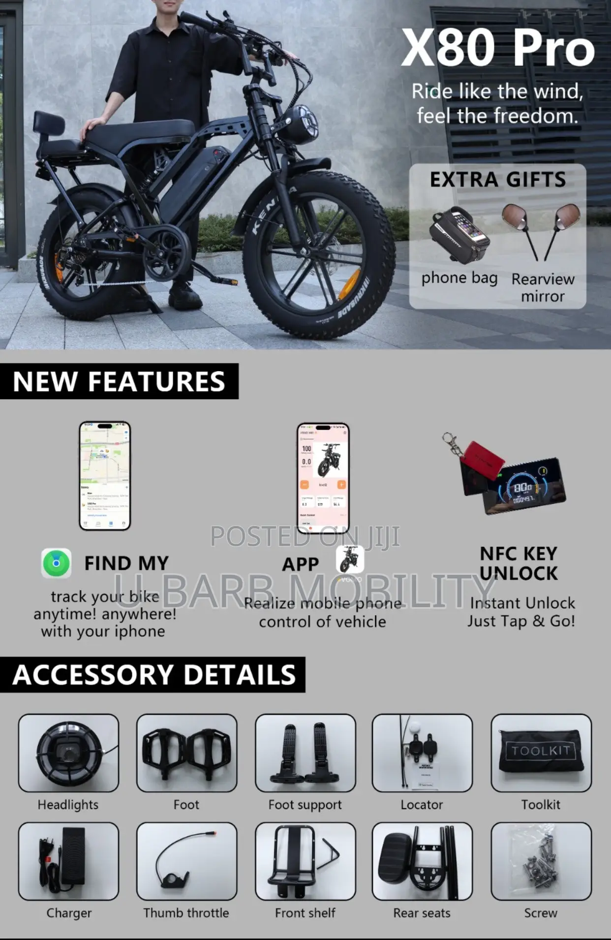 2027 X80 PRO E-Bike