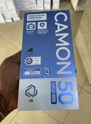 New Tecno Camon 50 Ultra 512 GB Black