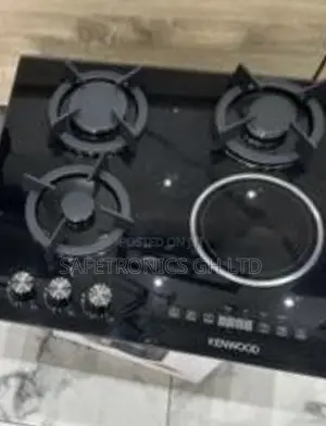 Fresh in Box • 3 Gas 1 Electric Inbuilt Kenwood Black