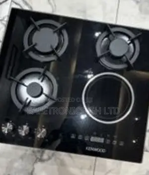 Experience Great [ Kenwood 3 Gas 1 Electric Black Hob
