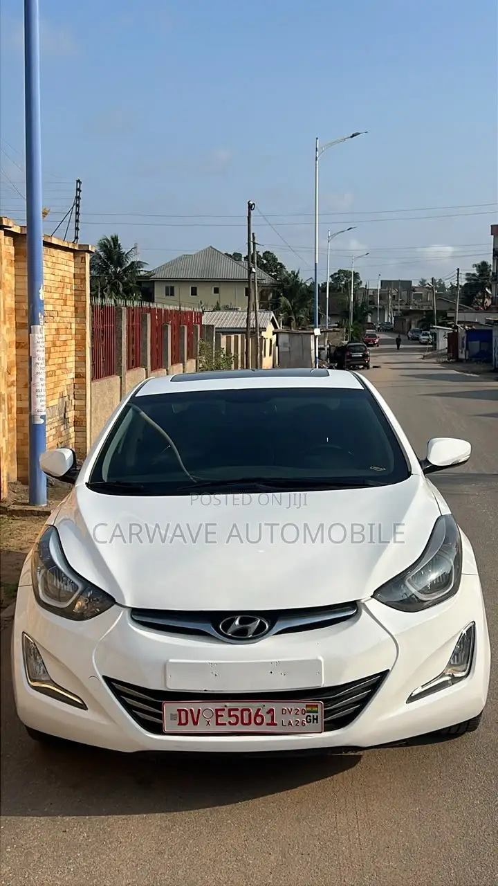 Hyundai Elantra Limited 4dr Sedan (1.8L 4cyl 6A) 2015 White