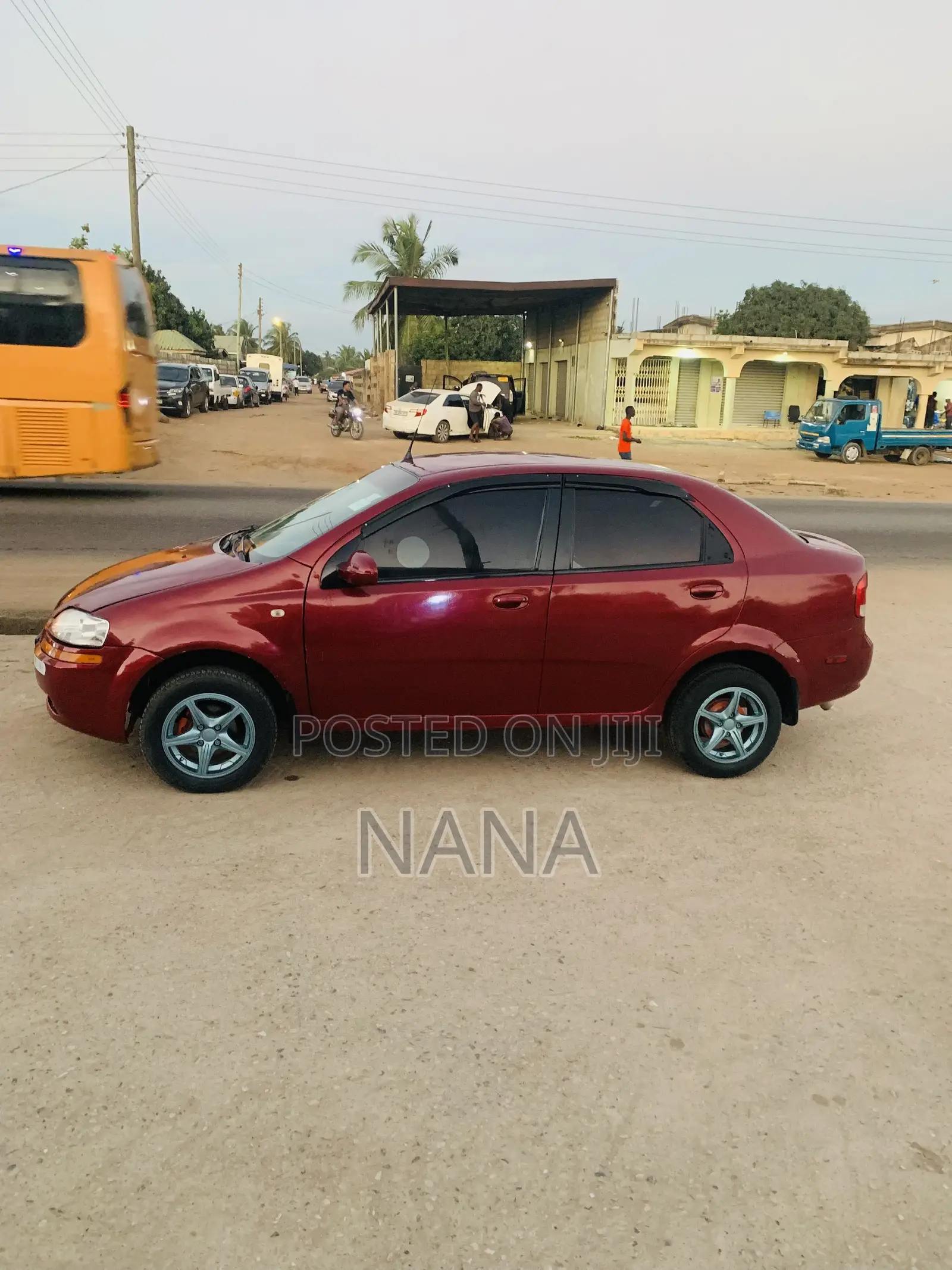 Chevrolet Aveo 1.4 Sedan T200 2008 Red