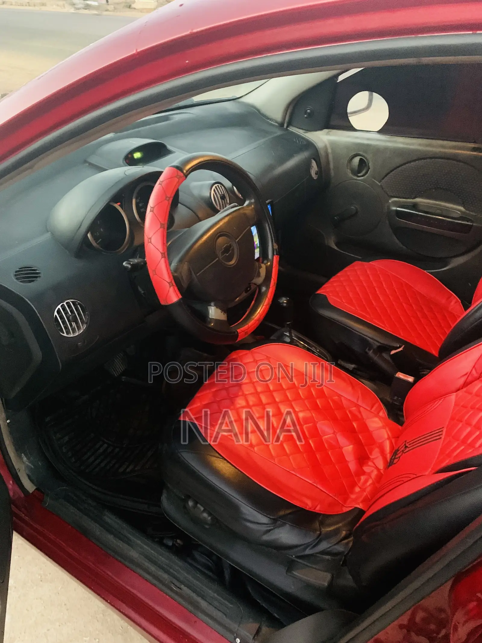 Chevrolet Aveo 1.4 Sedan T200 2008 Red