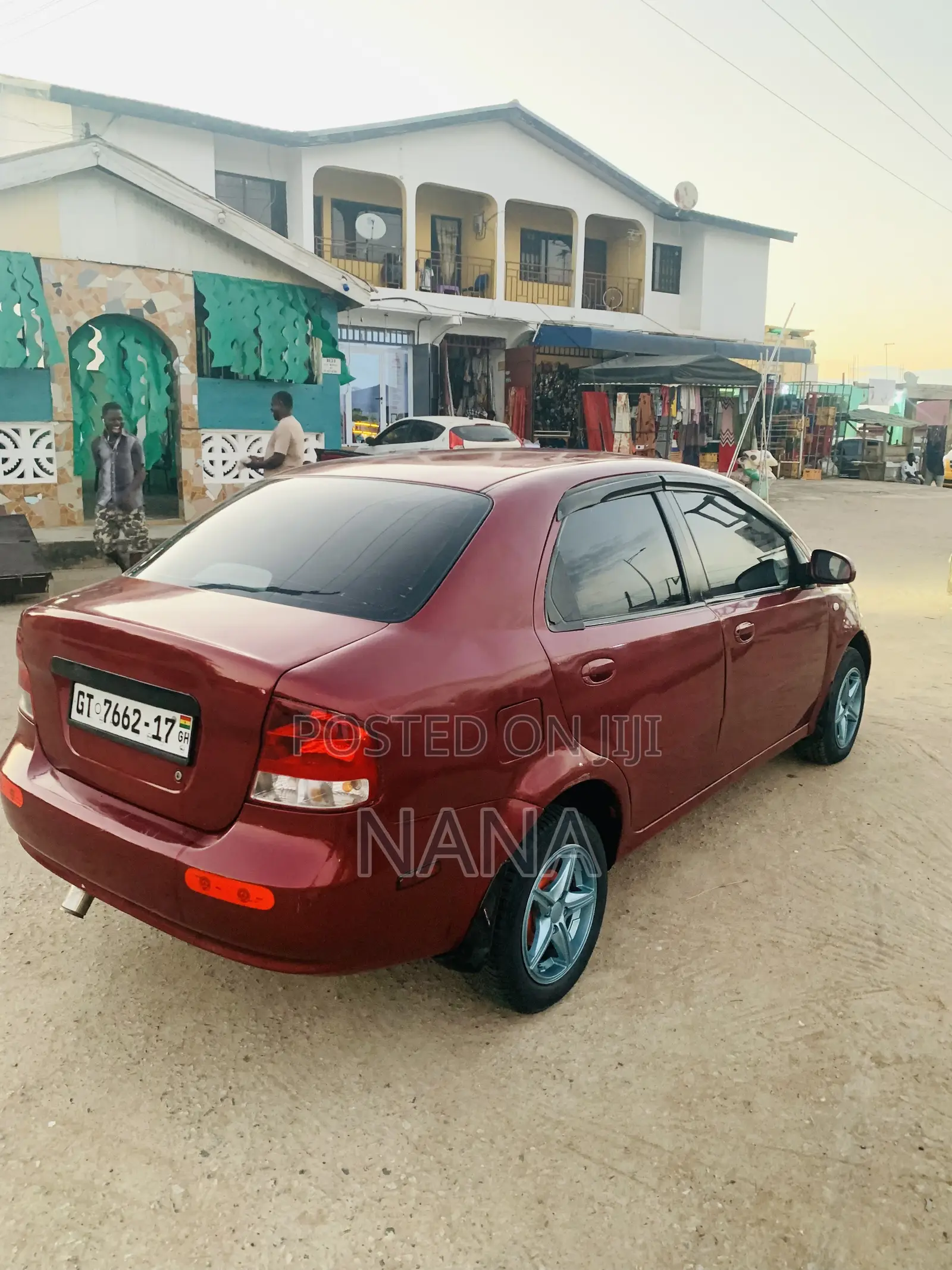 Chevrolet Aveo 1.4 Sedan T200 2008 Red