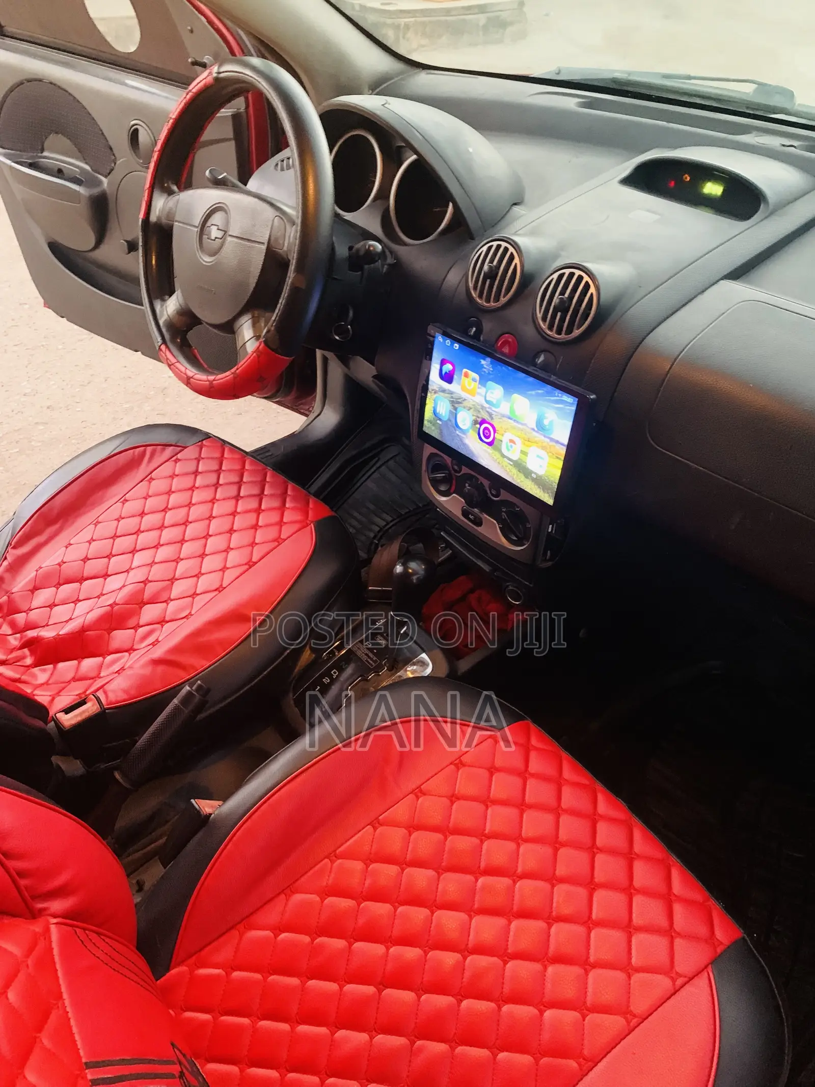 Chevrolet Aveo 1.4 Sedan T200 2008 Red