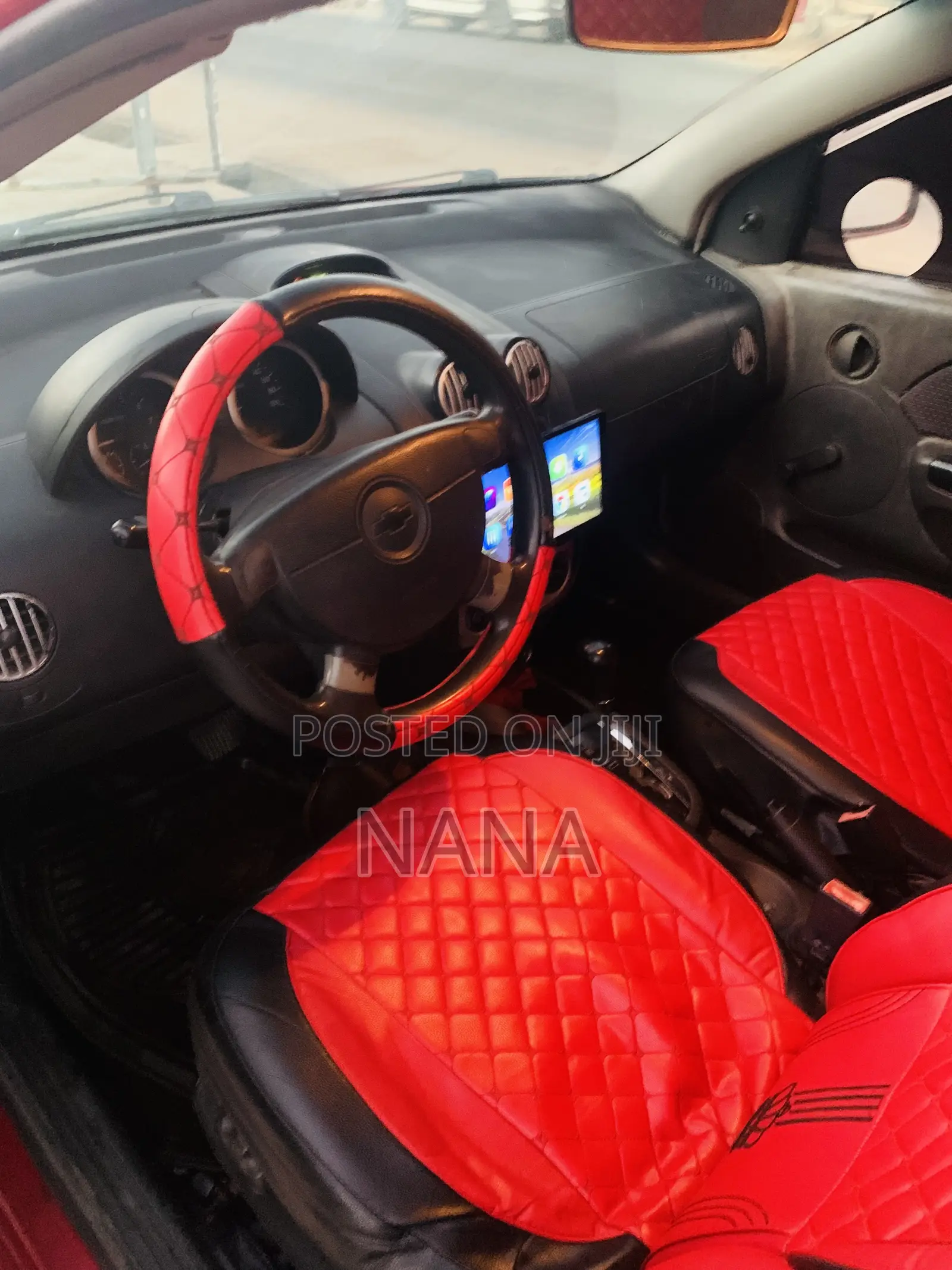 Chevrolet Aveo 1.4 Sedan T200 2008 Red