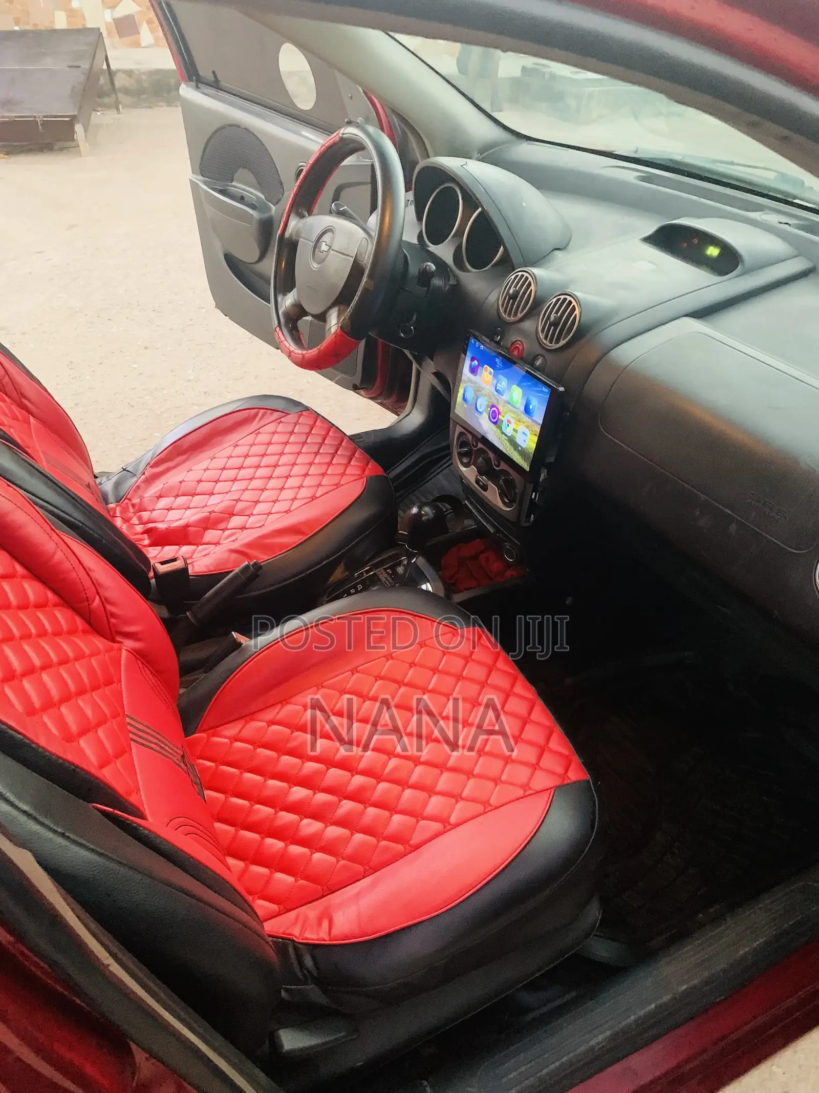 Chevrolet Aveo 1.4 Sedan T200 2008 Red