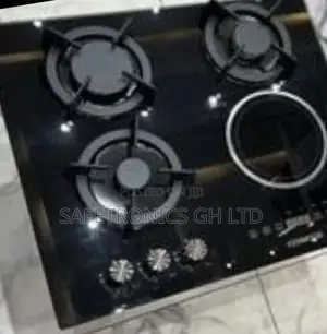 Lastest Brand New ^ Black Inbuilt Kenwood 1 Electric 3 Gas Hob