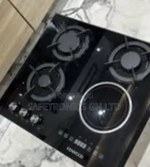 Shop Your Favorite * Kenwood in-Built 3 Gas 1 Electric Hob Black