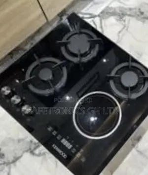 Shop Your Favorite * Kenwood in-Built 3 Gas 1 Electric Hob Black