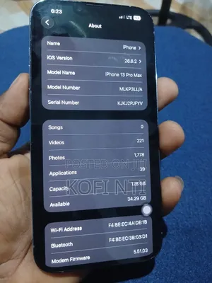 Apple iPhone 13 Pro Max 128 GB Gray