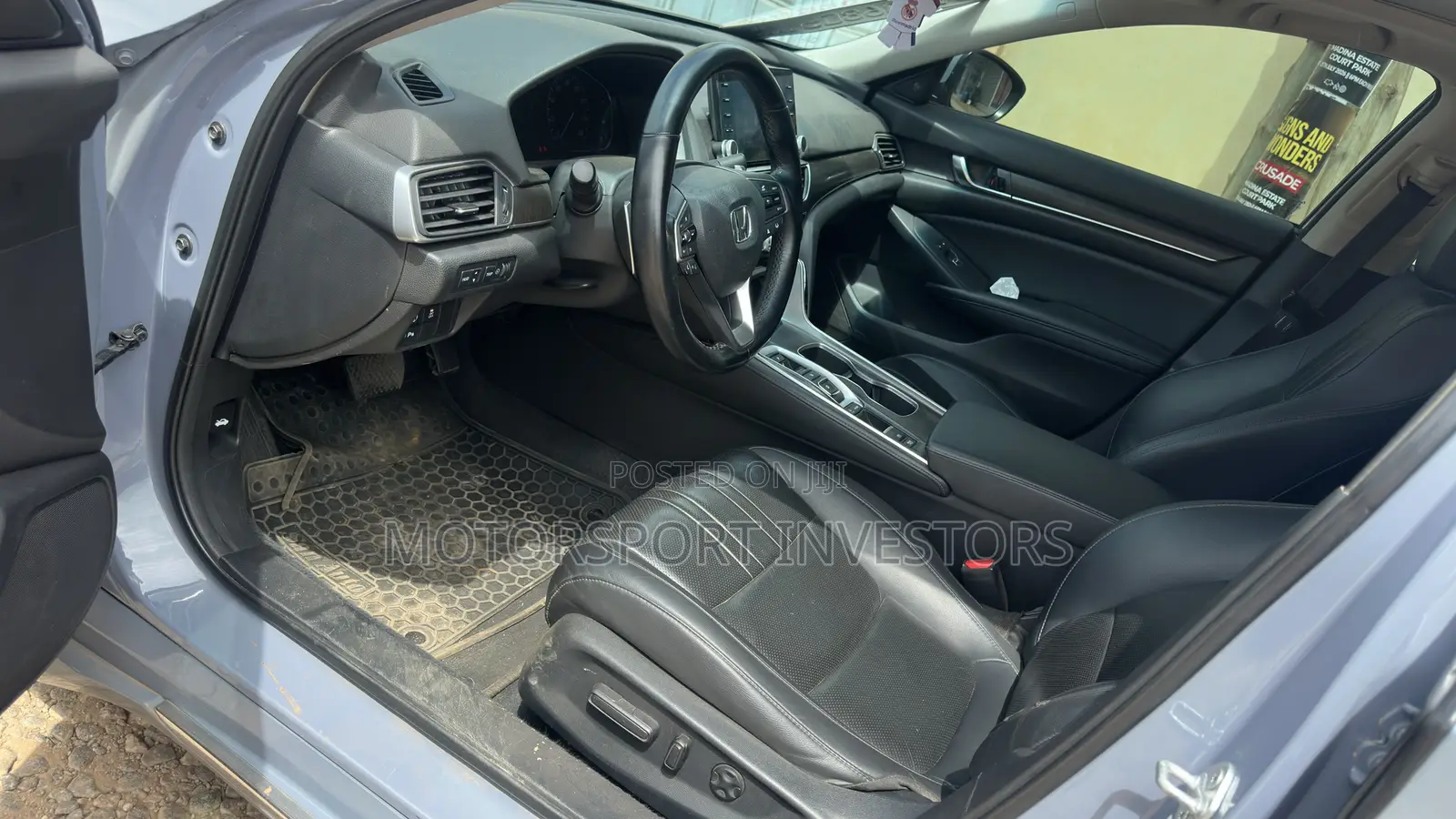 Honda Accord Touring 2018 Gray