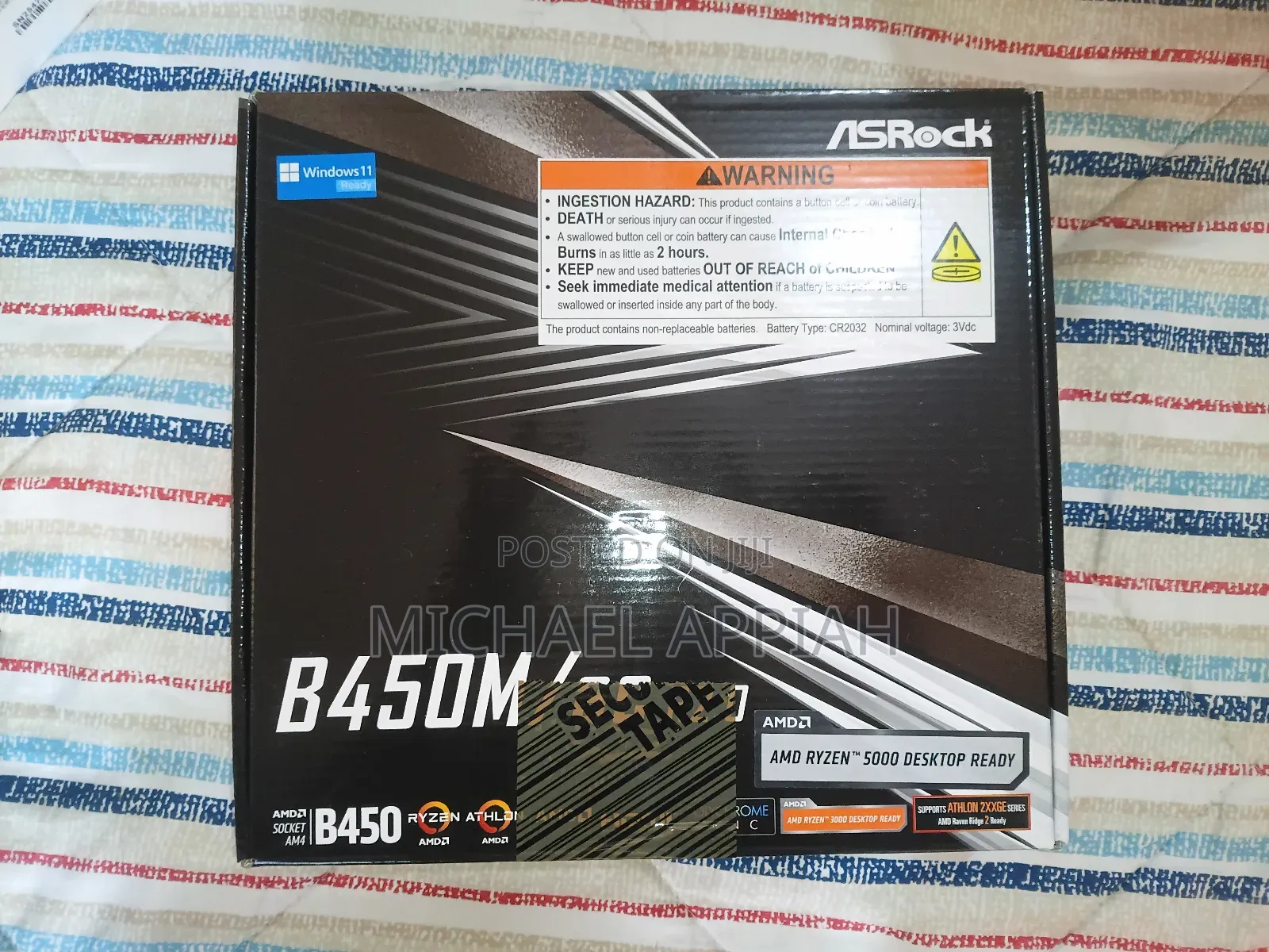 Ryzen 5 5500 + Asrock B450m AC R2.0 + 16gb DDR4 + 512gb SSD