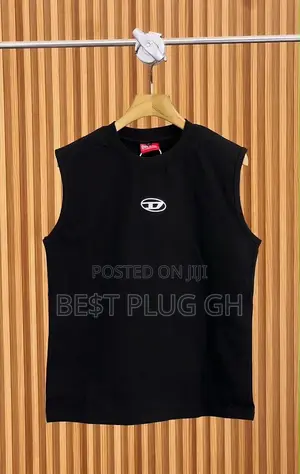 High Diesel Branded Armless Shirts