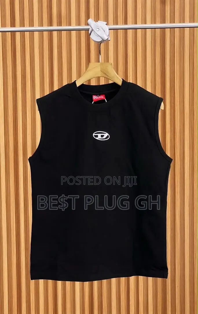 High Diesel Branded Armless Shirts