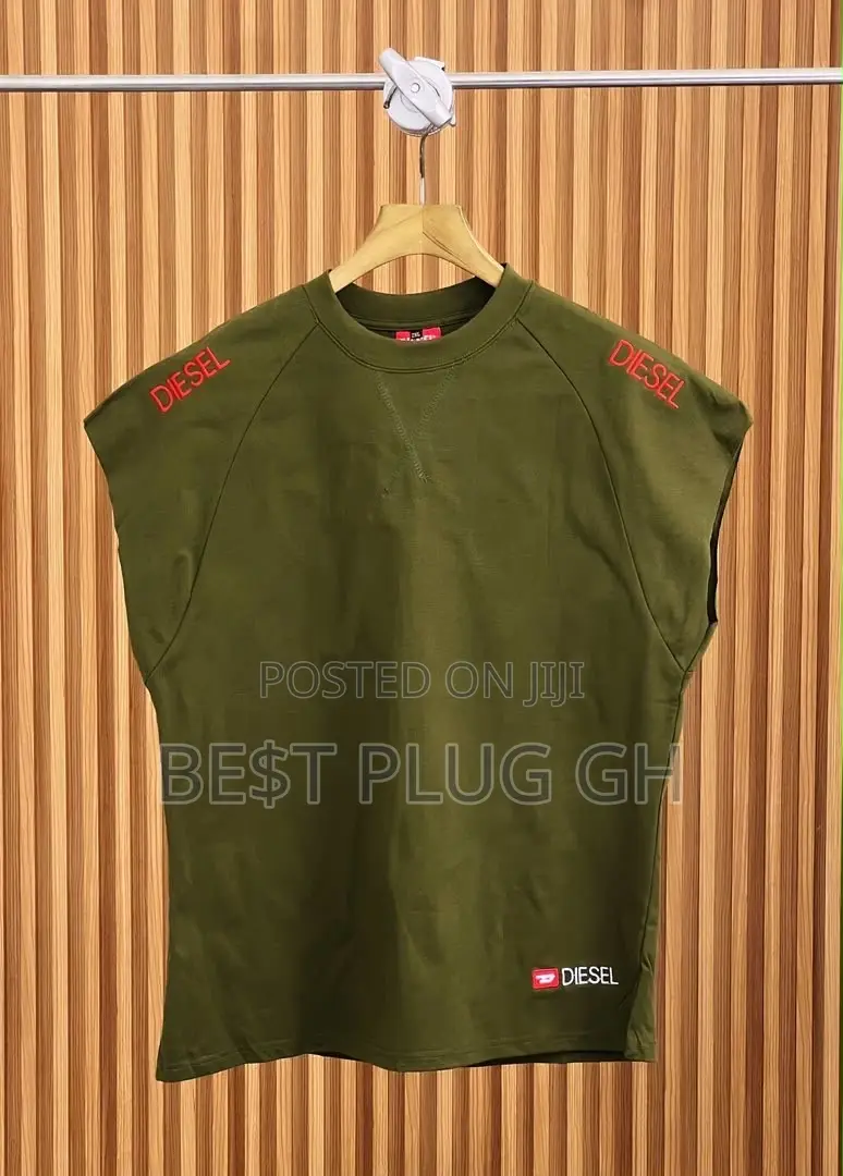 High Diesel Branded Armless Shirts