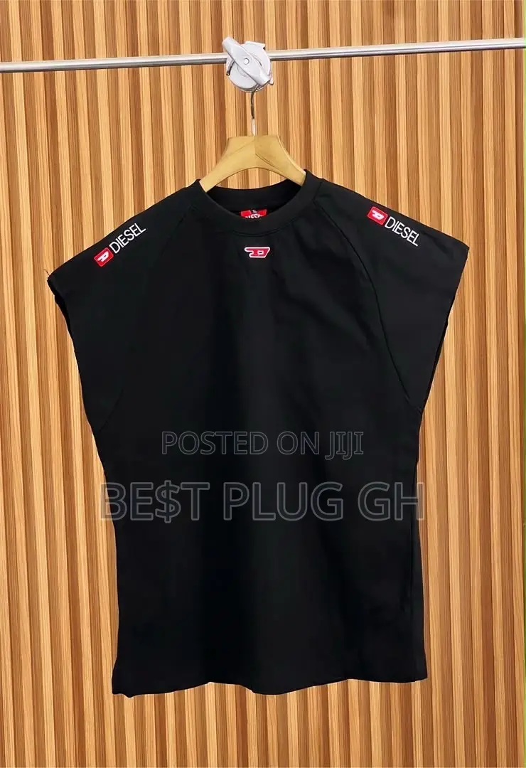 High Diesel Branded Armless Shirts