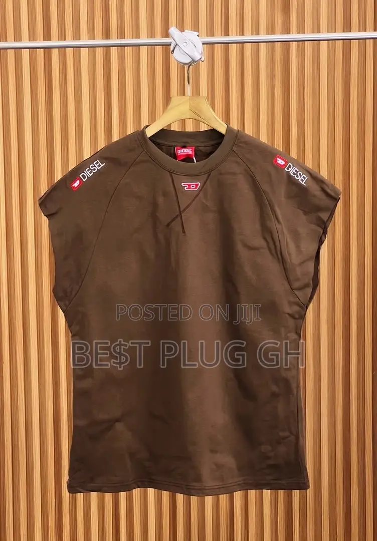 High Diesel Branded Armless Shirts