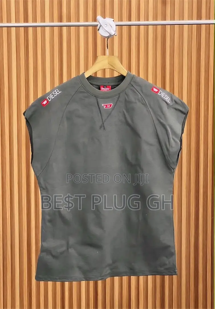 High Diesel Branded Armless Shirts