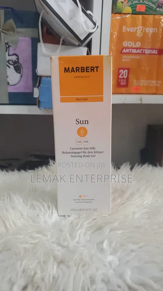 Marbert Carotene Sun SPF 6 Body Gel (200 Ml) From Germany.